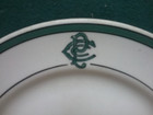 Vintage 1969 Princeton University Charter Club Walker China 7" Salad Plate VGC — photo 10