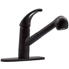 Gourmetier GS885NCLSP Century Single Handle Pull-Out Spray Kitchen Faucet