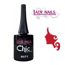 CHIC Matt 14 ml Lady Nails Sigillante Semipermanente Effetto Opaco lunga Durata
