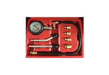 Compression Gauge Test Set For Engine Cylinders Diagnostic Tester With 5 Adapter