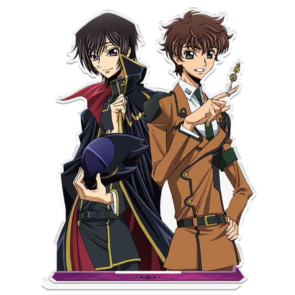 NEW Code Geass Lelouch x Suzaku Acrylic Chara Stand (C) Official