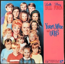 USED YOURS, MINE AND OURS - 1968 LASERDISC PAN & SCAN 1:33 (ML101702)