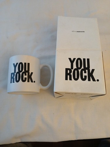 Quotable You Rock zitierbarer Becher - Zitate Küche Zuhause TASSE-GD209-ZITAT
