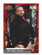 /299 Dynamite 2022 Upper Deck AEW #16 QT Marshall All Elite Wrestling Card WWE