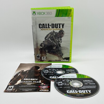 Call of Duty Advanced Warfare Microsoft Xbox 360 2014 Activision Fast Shipping