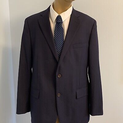 Brooks Brothers 346 Regent fit Sport Coat Men's 44L Navy 2 Brooks Brothers 346 Regent fit Sport Coat Men's 44L Navy 2