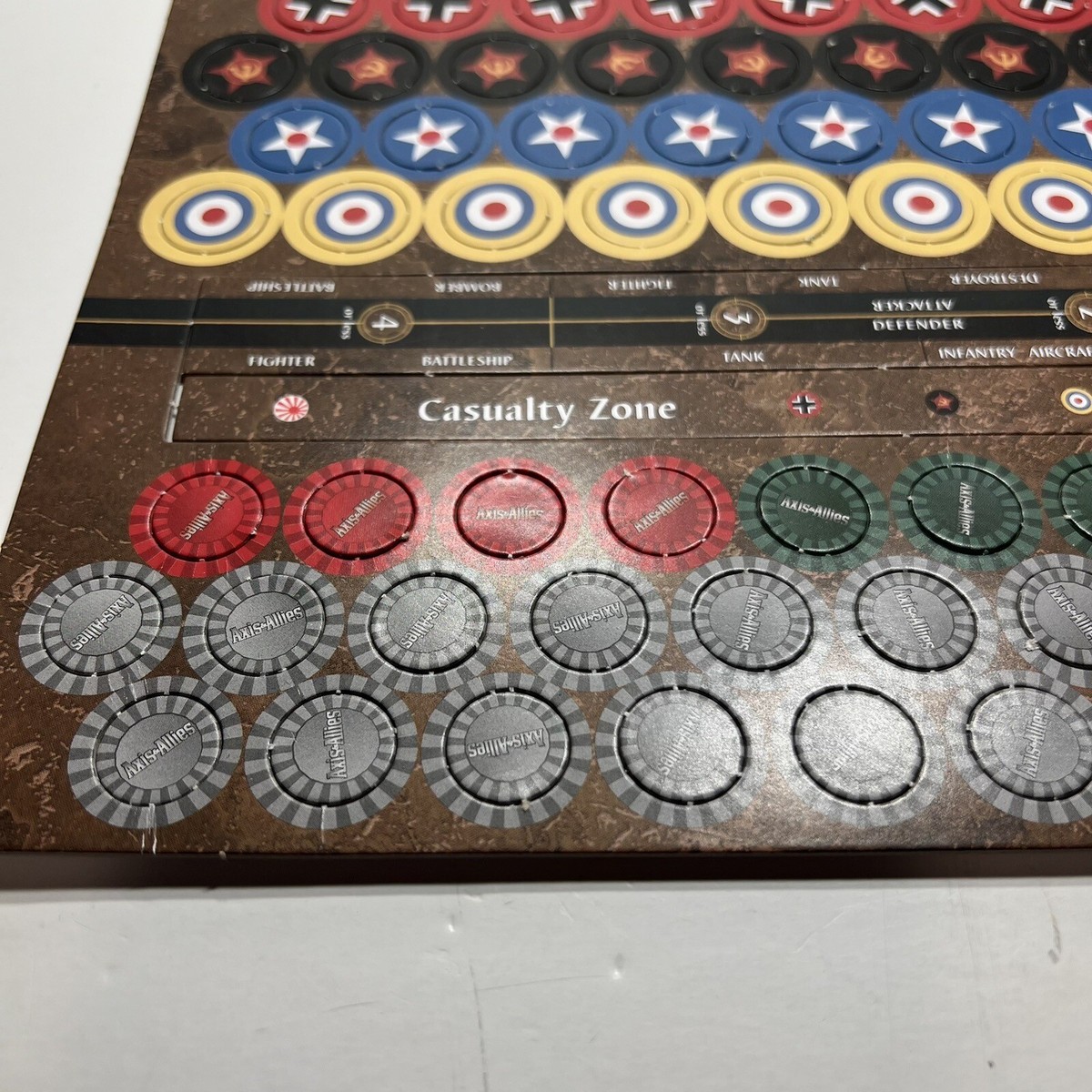 Axis & Allies 1941 Token Set Wizards Of The Coast 885918736117| eBay