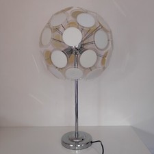 Space Age Stehlampe Designer Trio Sputnik Vintage Retro Lampe Selten Ca. 70cm