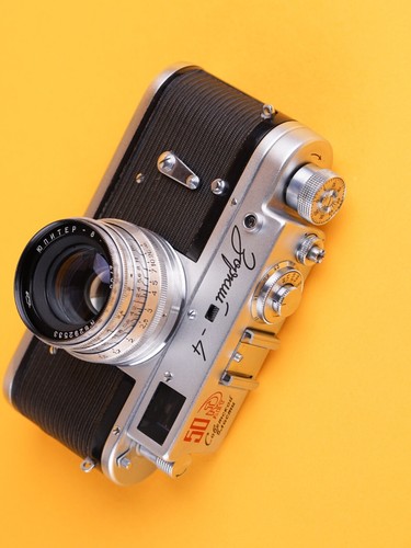 ZORKI 4 Anniversary + Jupiter 8 50/2 lens in nice condition. - Picture 2 of 24