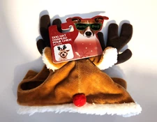 Dog Hat Christmas holiday Reindeer Costume - Pet Headband NWT Medium / Large