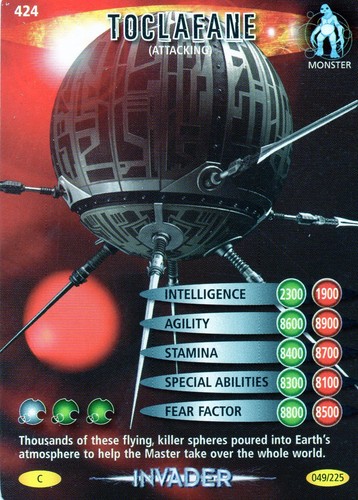 Doctor Who Battles In Time Individual Trading Cards ( Cards 351 to 600 ) - Picture 72 of 248
