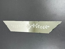 Miroir gravé Contour Pareclose Miroir Vénitien Murano Elément pièce détachée