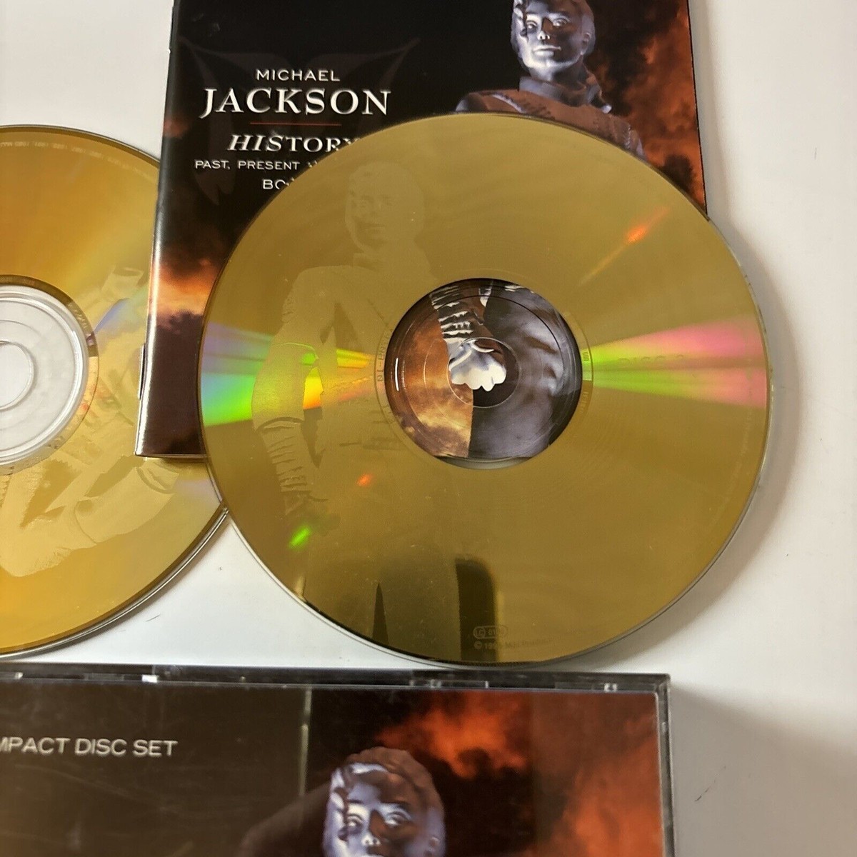 Michael Jackson - HIStory Past, Present And Future Book I (CD, 1995) Gold Disc Michael Jackson - HIStory Past, Present And Future Book I (CD, 1995) Gold Disc