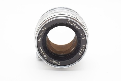 【Near MINT】 Tokyo Kogaku Topcor 5cm F/2 Standard Lens L39 Leica From JAPAN ###71 - Picture 4 of 13