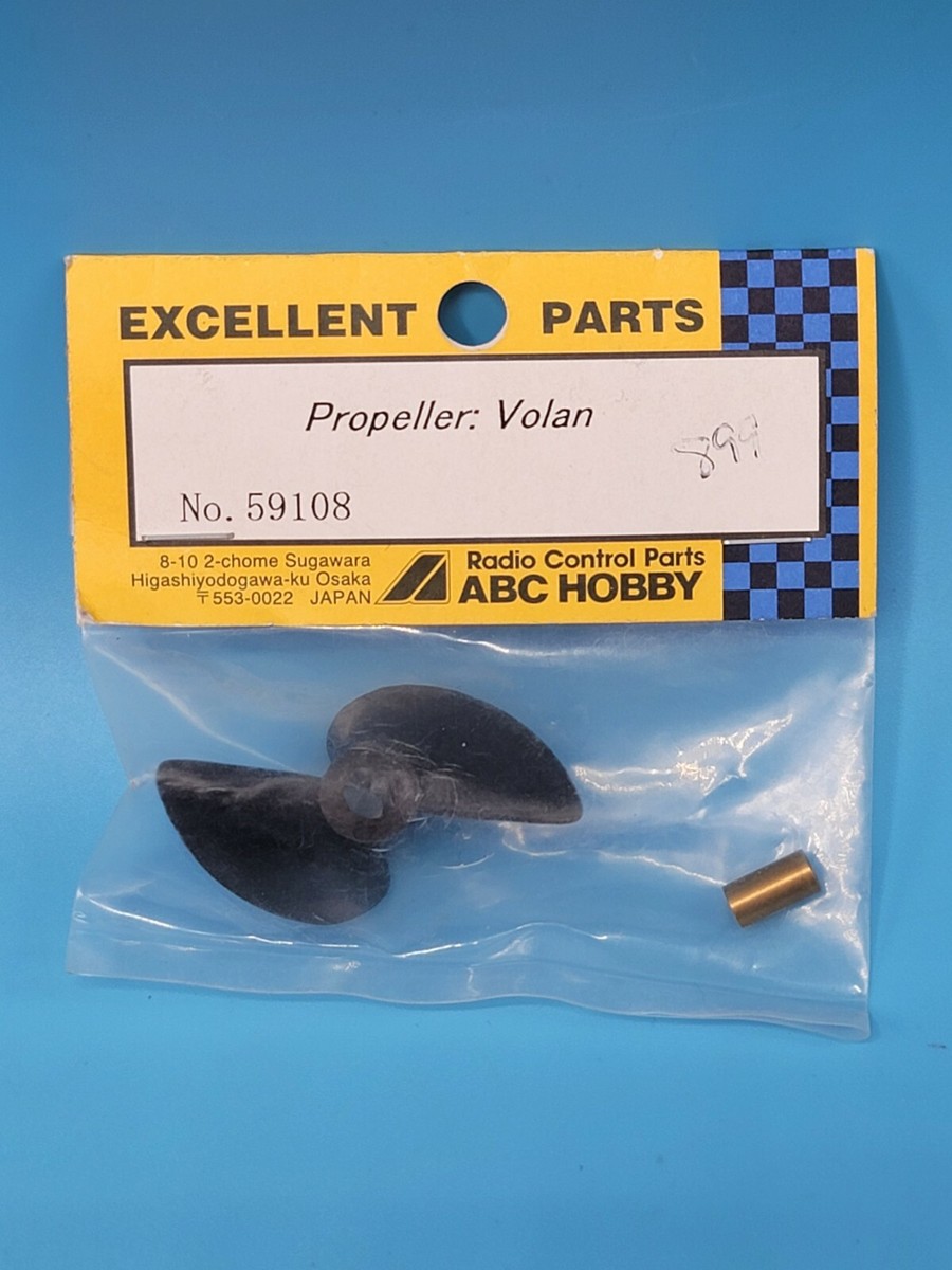 Vintage ABC Hobby Propeller Prop RC Model Boat Volan 59108 Part