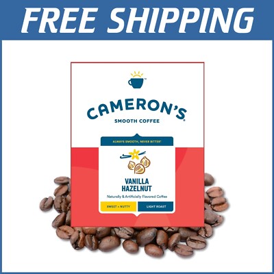 Delicious Vanilla Hazelnut Whole Bean Coffee - Small Batch Roasted, 4 Pounds