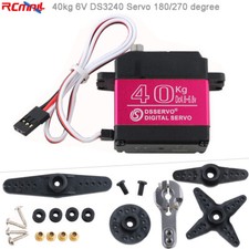 40kg DS3240 Digital RC Servo Motor Metal Gear 6V for Arduino Smart Car Robot