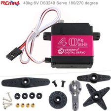 40kg DS3240 Digital RC Servo Motor Metal Gear 6V for Arduino Smart Car Robot