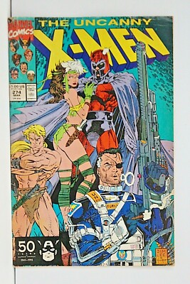 Classic Marvel Comics Uncanny X-Men #274 Jim Lee Scott Williams