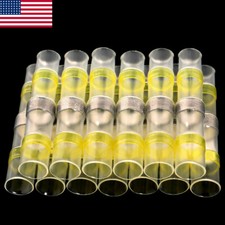 1000PCS Solder Seal Sleeve Heat Shrink Butt Wire Connectors Terminals Waterproof