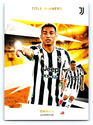 2021-22 TOPPS Juventus Official Team Set Titel Winners 46 Danilo