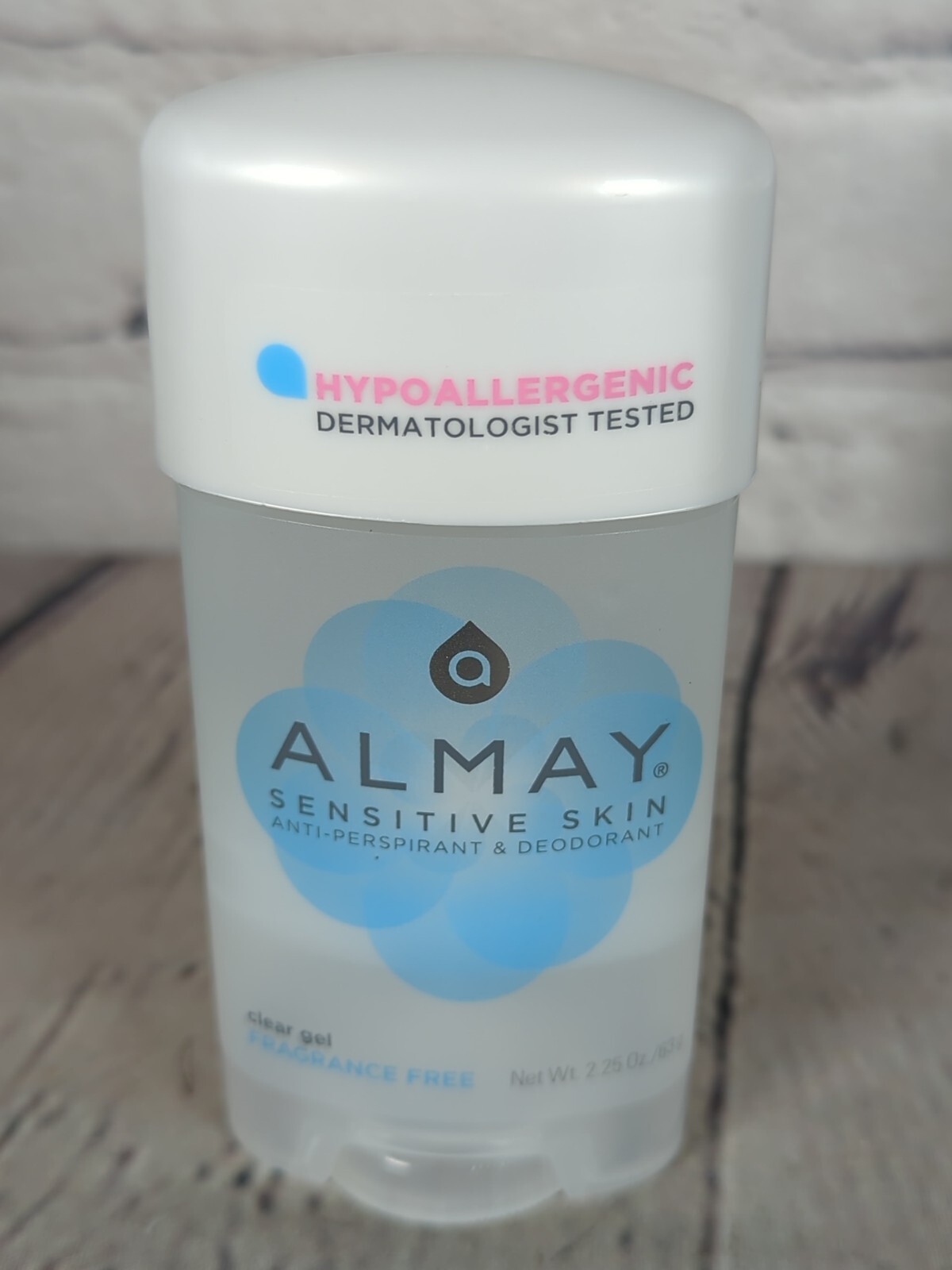 Almay Hypoallergenic Clear Gel Fragrance Free Deodorant 2.25 oz Sensitive Skin 794437394374 eBay