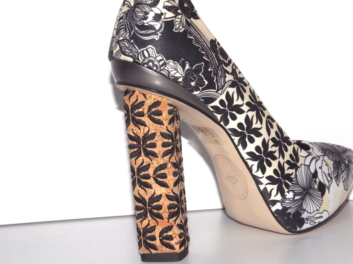 sconto 55% fornarina decolte' pelle e satin tacco alto scarpa