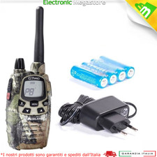 RICETRASMETTITORE MIDLAND G7 WATERPROOF MIMETICA DUAL BAND PMR LPD VER EXPORT 3W