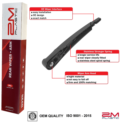 Rear Wiper Arm & Blade For Mini Cooper S R56 2007-2015 OEM Quality - Foto 2 di 3