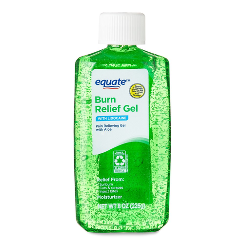 Equate Burn Relief Gel 8oz with Aloe vera Sunburn Relief..+ 744110470031 eBay