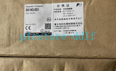 1 PCS NEW IN BOX Fuji Dc contactor SK18G-E01 DC24V is normally closed