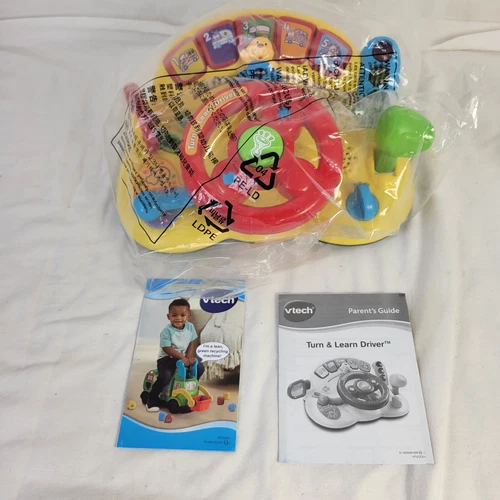 Vtech Turn and Learn Driver Toy - Yellow 80-166601
