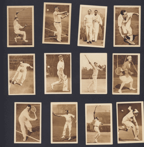 1932 Monopol 21 x images de collection tennis - Photo 1/4