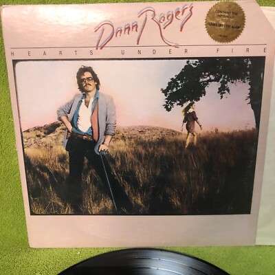 Dann Rogers   Hearts Under Fire - VINYL RECORD LP