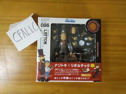 Revoltech Yamaguchi Professor Layton Action Figure No.086 KAIYODO Japan MISB - 第 1/4 張圖片