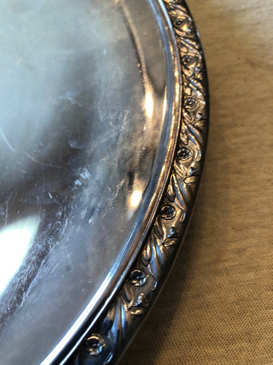 Reed & Barton Silverplate 10.5” Plate Number 1209 | eBay