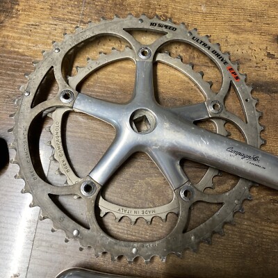 Campagnolo chorus 10 speed crank set 53/39 175 (8224 -186) | eBay