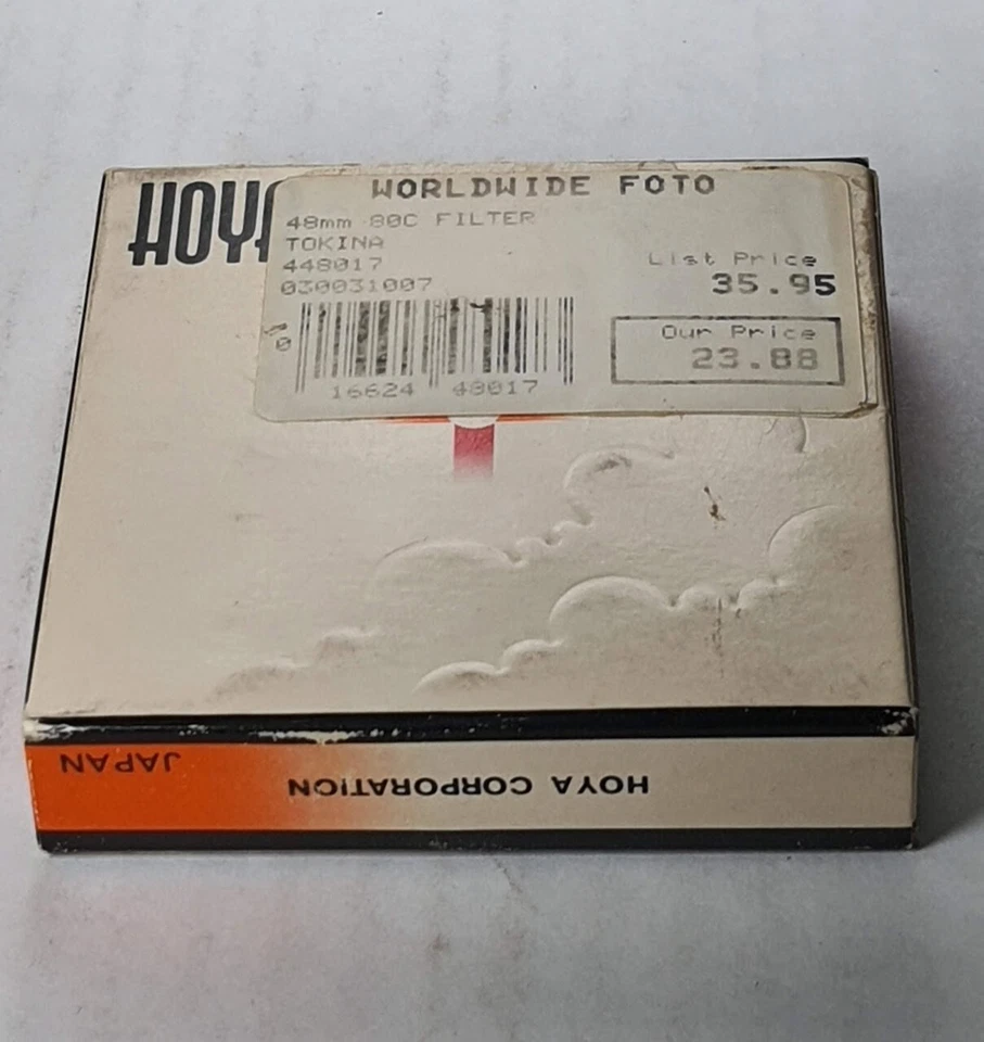 48mm Hoya 80C Blue Glass Lens filter 80 C Japan Coated 48 mm Camera Camcorder - Image 3 of 4