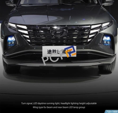 Left & Right For Hyundai Tucson 2022-2024 LED DRL Matrix Headlights Assembly - Picture 2 of 9