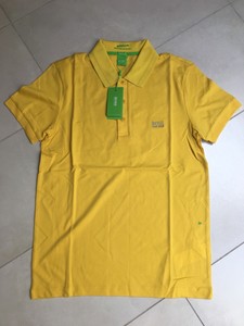 hugo boss yellow t shirt