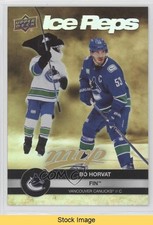 2023-24 Upper Deck MVP Ice Reps Gold Bo Horvat Fin The Whale #IR-23 READ ex5