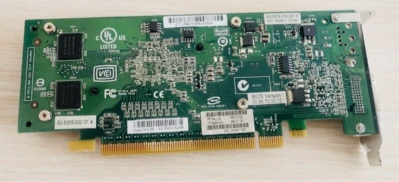 Carte Graphique Pro NVIDIA Quadro NVS 290 – Interface : PCIe - Idéal Bureautique - Photo 2/3