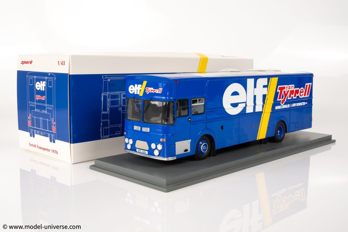 Spark - 1:43 British Leyland Leopard Tyrrell F1 Team Transporter