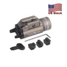 Sand color TLR-1 HL 1000 LM rail mounted tactical flashlight