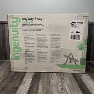 Ingenuity Any Way Sway Power Adapt Dual Direction Baby Swing