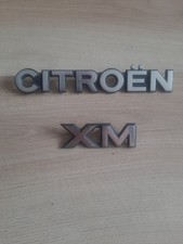 GENUINE CITROEN XM BOOT BADGES