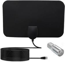 TV Antennas, HD Digital Antenna for Smart TV Indoor, 360 Signal Reception-Digita