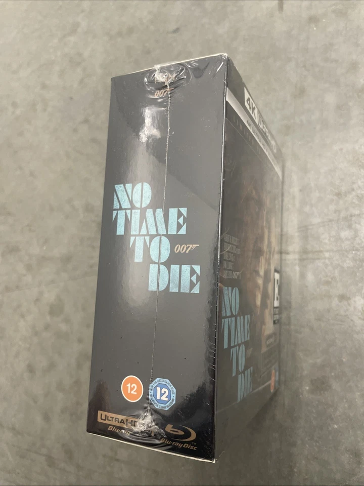 No Time To Die 4K Blu-ray HMV Exclusive First Edition Boxset Sealed James Bond  - Image 3 of 3