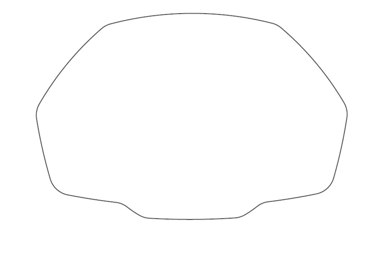 Puig Dash Protector | Clear | Triumph Daytona 660 2024>Current