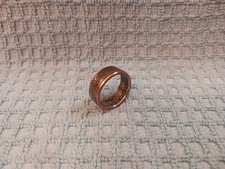 2007 Kennedy Half Dollars size 11  coin ring handmade mixed metals